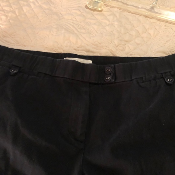 Chico’s Black Capris with Pockets front zip size 3 or XL 16 - Picture 6 of 9